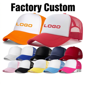 Casquette Trucker en Maille Respirante Personnalisable avec Logo – Qualité Supérieure, Vierge, 5 Panneaux, Snapback – Fournisseur d'Usine - Product Image 1