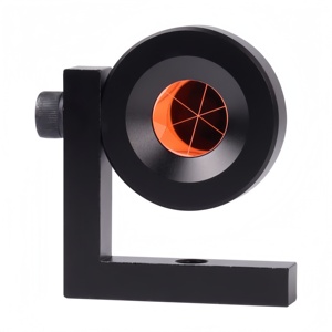 Alta Qualidade Mini Levantamento Estações Totais GMP104 Monitoramento de 90 Graus Prisma 1 Polegada L Bar Refletor 7000 Ft Faixa Prata/Cobre - Product Image 5