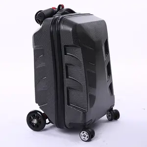 Özel çok tarzı bavul yatılı kutu kutu kaykay okul çantası tekerlekli çanta