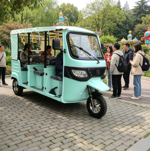 Triciclo Eléctrico de Pasajeros Homologado por la UE con Certificado EEC COC - Totalmente Homologado para Taxis en Grecia, <span class=keywords><strong>España</strong></span> y Portugal - Product Image 3