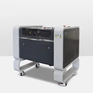 Mesin Pemahat Laser Voiorn, Mesin Laser Co2 dan Mug untuk Kayu Akrilik Non-logam Harga Murah 6040