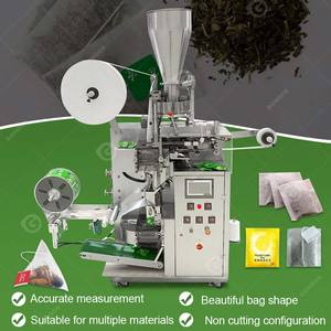 Máquina automática pequeña para llenar bolsas de filtro Fuso con hierbas, de llenado interno y externo, para hojas de té, con hilo y etiqueta - Product Image 3