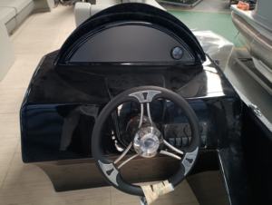 Bateau Ponton de Pêche Flottant d'<span class=keywords><strong>Occasion</strong></span> en Alliage d'Aluminium à 2 Tubes avec Barre LED Équipé d'un Moteur Hors-Bord de 90 CV - Product Image 5