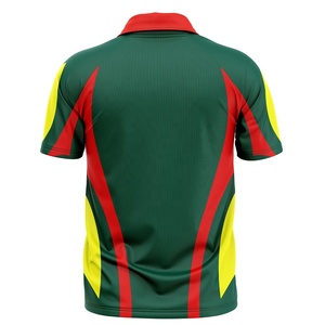 Formula1 Industries FI-2105 Unisex Green Red Yellow Color Blocking Quick Dry <b>Polo</b> Shirt Short Sleeve Turn-down Collar - Product Image 2