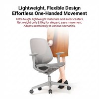 Chaise de bureau ergonomique colorée, dossier en maille respirante, chaise d'ordinateur pivotante et réglable en hauteur, chaise de travail à roulettes, pour la maison et l'étude des enfants.