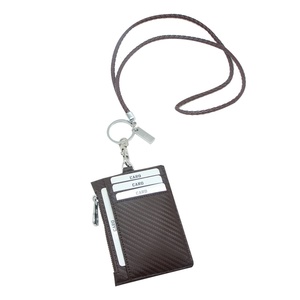 Boshiho Customized <b>Card</b> <b>Holder</b> Retractable Badge <b>Holder</b> Horizontal Id Badge <b>Holder</b> Carbon Fiber Id Badge <b>Holder</b> - Product Image 3