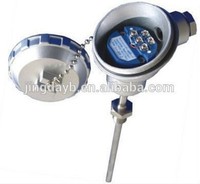 Harga Sensor suhu Rtd Pt1000 selubung Pt100 dengan WZP-230 Thermowell