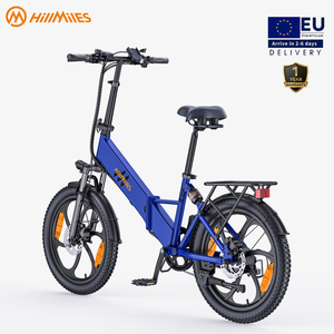 Vélo électrique pliable HillMiles Mile 2, en stock UE, durable, 250W 36V 13Ah, batterie grande capacité, pneus larges 20x3.0, tout-terrain - Product Image 1