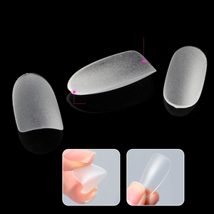 Full Cover Gel X Nail Tips Long Round Matte Private Label 12 Sizes Custom <b>Box</b> Salon Manicure Press on Nail Extension Tool - Product Image 4