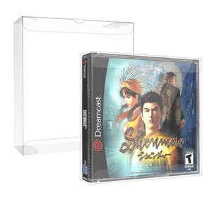 Protector de cartucho de doble <span class=keywords><strong>CD</strong></span> para carrito de juegos, funda transparente para almacenamiento de mascotas, protección de colección, funda para <span class=keywords><strong>SEGA</strong></span> Dreamcast CIB - Product Image 1