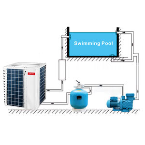 Pompa di Calore Inverter T3 per Piscine Tropicali, Scaldacqua, Raffreddatori d'Acqua, Pompe di Calore per Spa e Piscine con Wi-Fi per Alte Temperature Clima caldo - Product Image 4