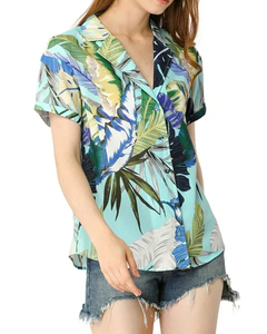 2025 nuova maglietta Casual da donna con stampa a sublimazione dolce e Cool alla moda estiva Hawaii di alta qualità - Product Image 4