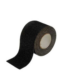Cinta de Seguridad Antideslizante de PVC Acrílico Negro, Impermeable y Resistente al Polvo, Ideal para Áreas de Tráfico Intenso, Cinta de Advertencia de Excelente Calidad - Product Image 4