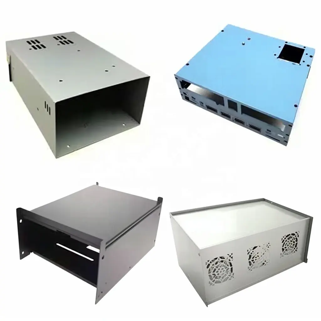 Boîtier métallique en acier inoxydable, boîtier électronique personnalisé, boîtier d'amplificateur Audio, Fabrication