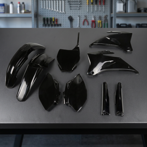 XFUN Kit Completo di Plastiche Nere per Yamaha YZF 450 2008-2009, Accessori Moto Made in Italy - Product Image 2