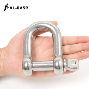 Stainless Steel D Shackle M8 M10 M12 M14 M16 Quick Release Safety Hook For Climbing Equipment - Product Image 2
