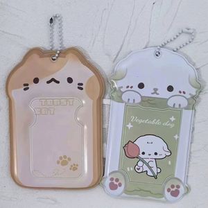 3x4 Inches Acrylic Photocard Picture <b>Frame</b> Holder Stand Keychain Mini Card Holder for Automotive Use - Product Image 4