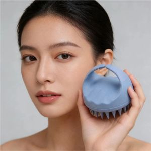 Les nœuds de massage doux offrent un massage et un nettoyage délicats du cuir chevelu, adaptés au lavage quotidien des cheveux et aux soins de la tête. - Product Image 1