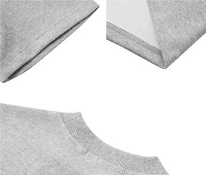 T-shirt da <span class=keywords><strong>uomo</strong></span> personalizzabile con logo, in cotone spandex, girocollo, a maniche corte, vestibilità ampia, stile streetwear e sportivo - Product Image 5