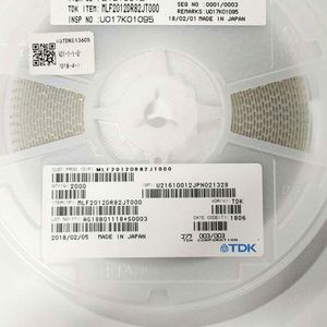 Whole -Sale MLF2012DR82JT000 0805 2012 Inductors SMD Inductors 820nH 5% 150mA 0.65ohm - Product Image 1
