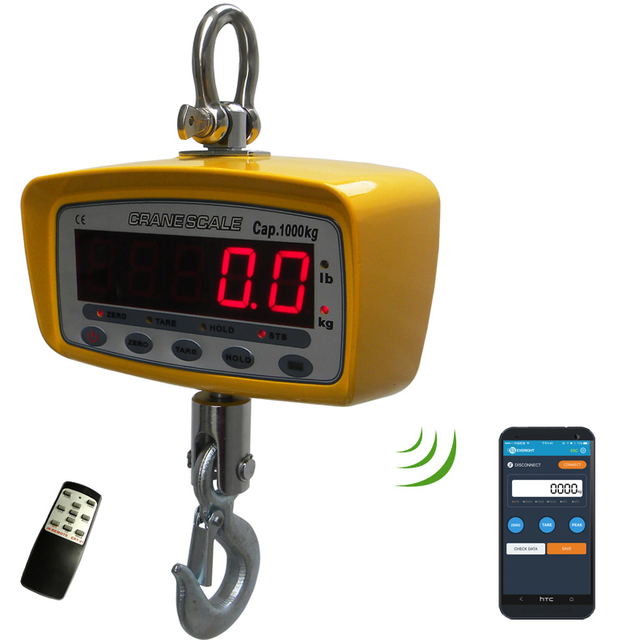 Everight 50kg Digital Ocs  Blue-tooth  Crane Scales