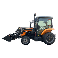 Tractor Agrícola de Ruedas de 100HP de Alta Calidad para Preparación Profesional del Terreno con Sistema Hidráulico Robusto y Gran Potencia de Elevación