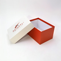 Boîte rigide en carton avec couvercle et fond, personnalisable avec logo OEM ODM, pour emballage de chaussures