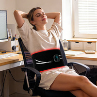 Ceinture de massage lombaire vibrante ZKM professionnelle à lumière rouge pour le bien-être, les spas et les cliniques de physiothérapie
