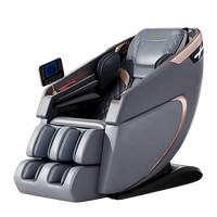 Fauteuils de massage commerciaux 3 en 1 chauffants pour pédicure, spa pour les pieds, à monnayeur, Fuan zéro gravité, hydro-jade 3D, modèle bureau 2019