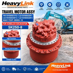 Motor de Traslación para Excavadora Kobelco SK250-8 YN15V00051F5 LQ15V00020F1, Pieza de Maquinaria de Construcción - Product Image 3