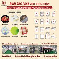Bolsas de OPP con Asa Personalizadas de Alta Calidad, Material BOPP Reciclable, Sellado Trasero, para Barras de Chocolate, Snacks Energéticos y Proteína