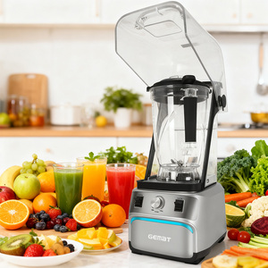 Licuadora Comercial GEMAT <span class=keywords><strong>de</strong></span> 6 Litros, <span class=keywords><strong>de</strong></span> Alta Resistencia, Insonorizada, para Smoothies, Trituradora <span class=keywords><strong>de</strong></span> Hielo Profesional, Procesador <span class=keywords><strong>de</strong></span> Alimentos Multifuncional, Exprimidor - Product Image 2