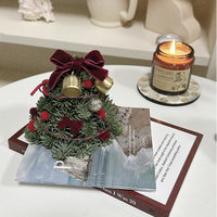 Ornements de Noël en PVC écologiques de haute qualité pour voiture, cadeaux de Noël d'intérieur