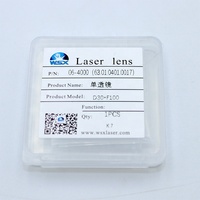 Lentille simple WSX D30 F100 F300 F400 pour tête de soudage laser, lentille de collimation et de focalisation en quartz pour soudage laser à fibre