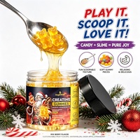 Gummies de créatine monohydrate, gummies mouillés et collants, et supplément de force musculaire, nutrition sportive, gummies mouillés pour hommes et femmes