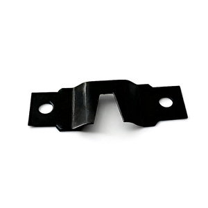 <b>Black</b> Metal <b>Picture</b> <b>Frame</b> Hanging Hooks Double Hole Straight Strip 5 10kg Load Capacity For Mural Cross Stitch Display - Product Image 3