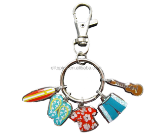 Llaveros de metal personalizados, venta al por mayor, llaveros coloridos como regalo de Festival - Product Image 6