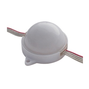 Panneau d'affichage à injection transparent étanche RGB Flash DC12V <span class=keywords><strong>Petit</strong></span> affichage électronique <span class=keywords><strong>Pixel</strong></span> Lighting Round RGB Module Leds Balls - Product Image 2