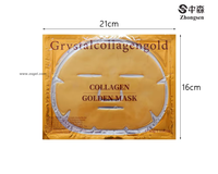 Masque Facial en Or 24K Acide Hyaluronique Profond Dissolvant Collagène Éclaircissant Hydratant