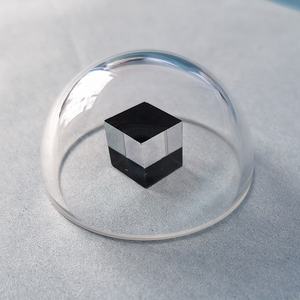 Lente de cámara de vídeo personalizada, lente de cámara subacuática de gran tamaño, diámetro de 100-200mm, PUERTO DE ÁNGULO AMPLIO DE vidrio óptico, BK7/K9 B270 - Product Image 3