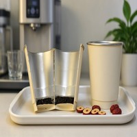Tisane de gingembre en sachets 2g x 10, thé en vrac en pulpe de bambou, infusion individuelle portable pour préparation en extérieur