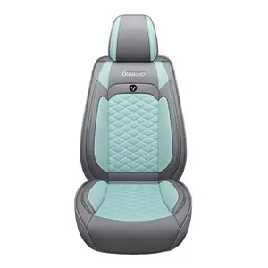 אוניברסלי Fit PVC עור רכב מושב כיסוי 5 מושבים מכוניות עבור טסלה טויוטה פולקסווגן BMW בנץ