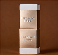 Boîte d'emballage cosmétique recyclable avec logo personnalisé et effet laser holographique pour crème visage et crème contour des yeux – Idéale pour les marques de maquillage tendance