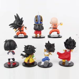 Nuovo stile 7 pz Set draghi palle <span class=keywords><strong>Anime</strong></span> Set di Figure Super Saiyan carino Gohan Goku Saiyan Action Figure draghi palle - Product Image 2