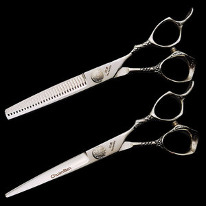 ChuanBen Hairdressing Scissors 6 Inch <b>Thinning</b> Shears For Salon Use Stainless Steel Durable - Product Image 1