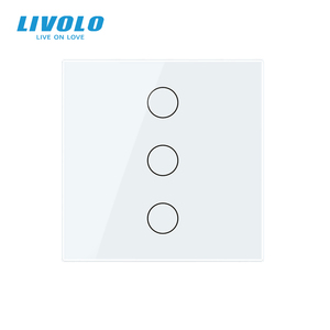Interruptor de Pared Inteligente LIVOLO Smart Matter de 3 Vías y 2 Posiciones OEM para Reino Unido/UE, No Requiere Cable Neutro, Compatible con Alexa y Google Home, Dispositivos Eléctricos para Hogar Inteligente - Product Image 2