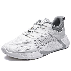 Chaussures décontractées légères pour hommes les plus populaires, chaussures de sport respirantes en tissu tissé pour hommes et femmes, fabricant de chaussures de course - Product Image 3