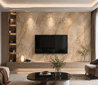 Panneau mural en pierre flexible de haute qualité, moderne et luxueux, facile à installer, pour la décoration murale intérieure