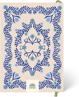 Agenda/Journal A5 à feuilles mobiles de haute qualité avec impression personnalisée, couverture rigide en PU/tissu, cadeau idéal