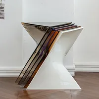 Table basse pliable en bois de style nordique minimaliste, design moderne et simple, multifonctionnelle pour les petits appartements, canapé d'angle